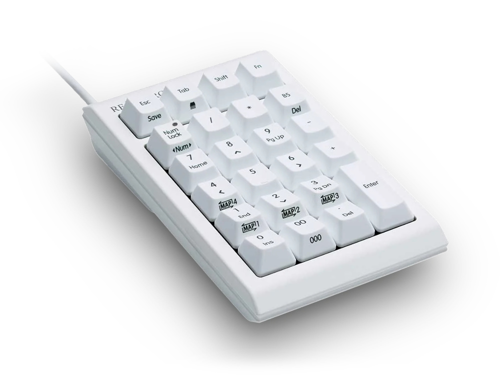 Topre REALFORCE RT1 Capacitive Keypad White - Image 2